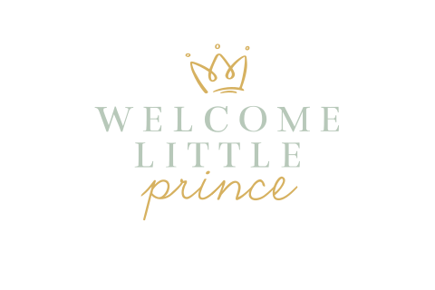 Felicitatiekaart "Welcome little prince" geboorte zoon