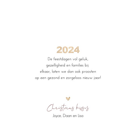 Trendy kerstkaart met de tekst "have a magic epic fantastic 2022"