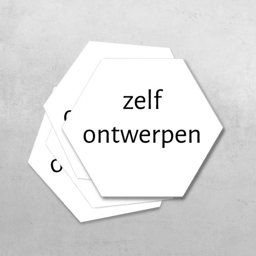 Ontwerp je eigen kaartjes in hexagon vorm