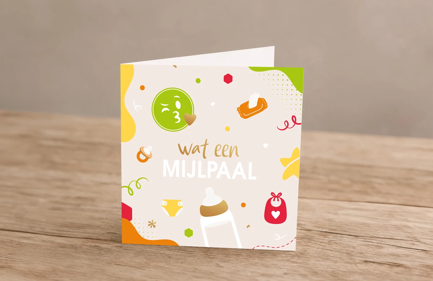 kaart mijlpaal jubileum