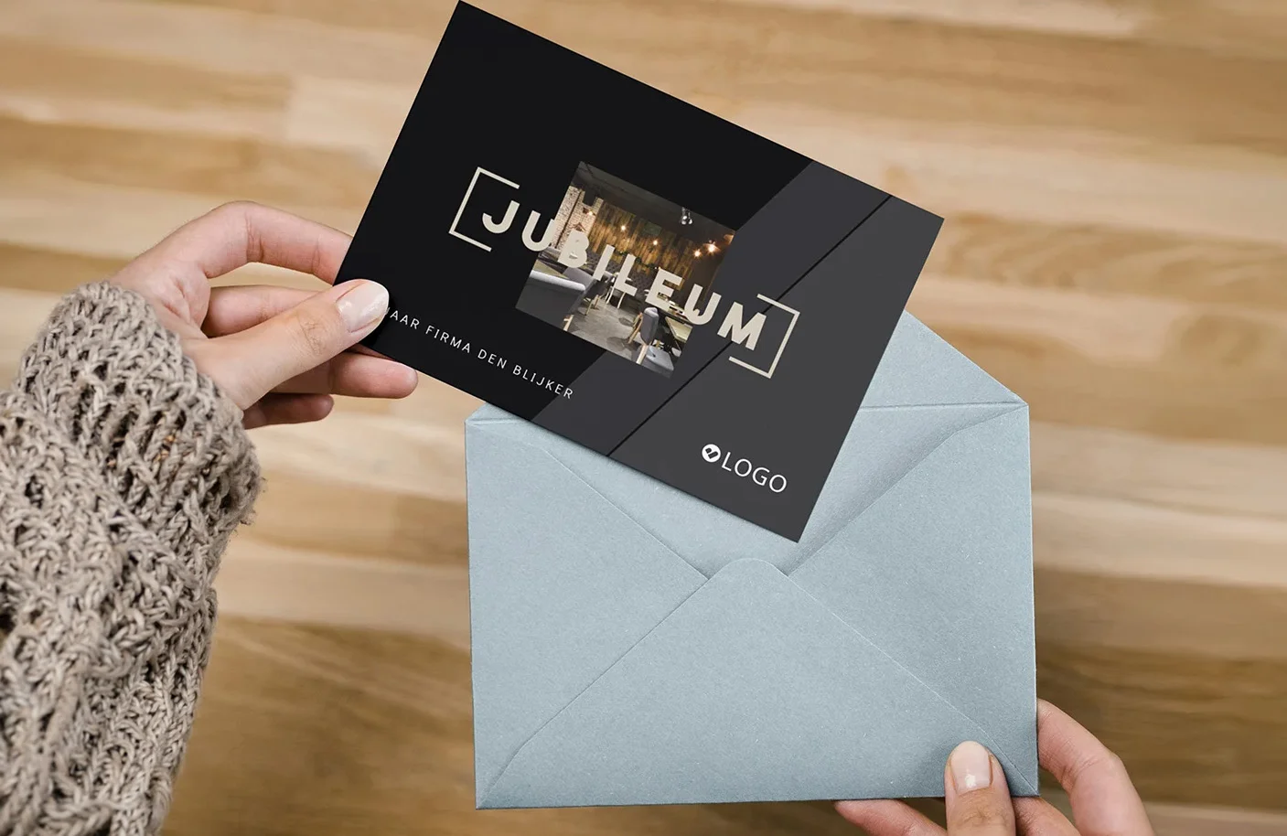 Zakelijk jubileum kaarten