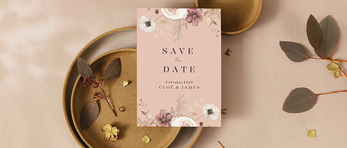 save the date kaarten