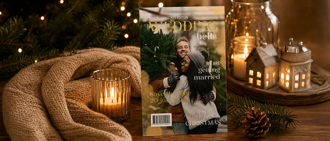 kerstkaart save the date