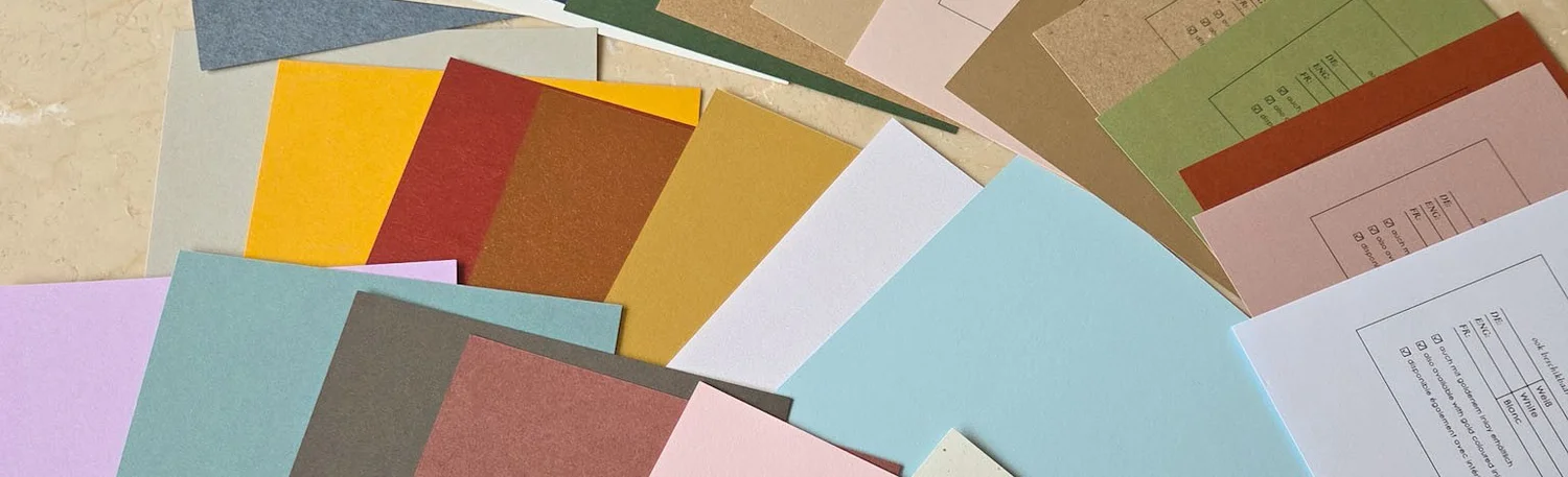 envelopkleuren samplesetje