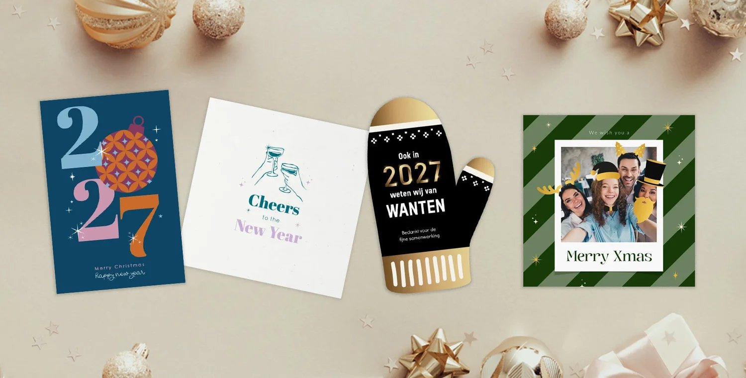 alle zakelijke kerstkaarten