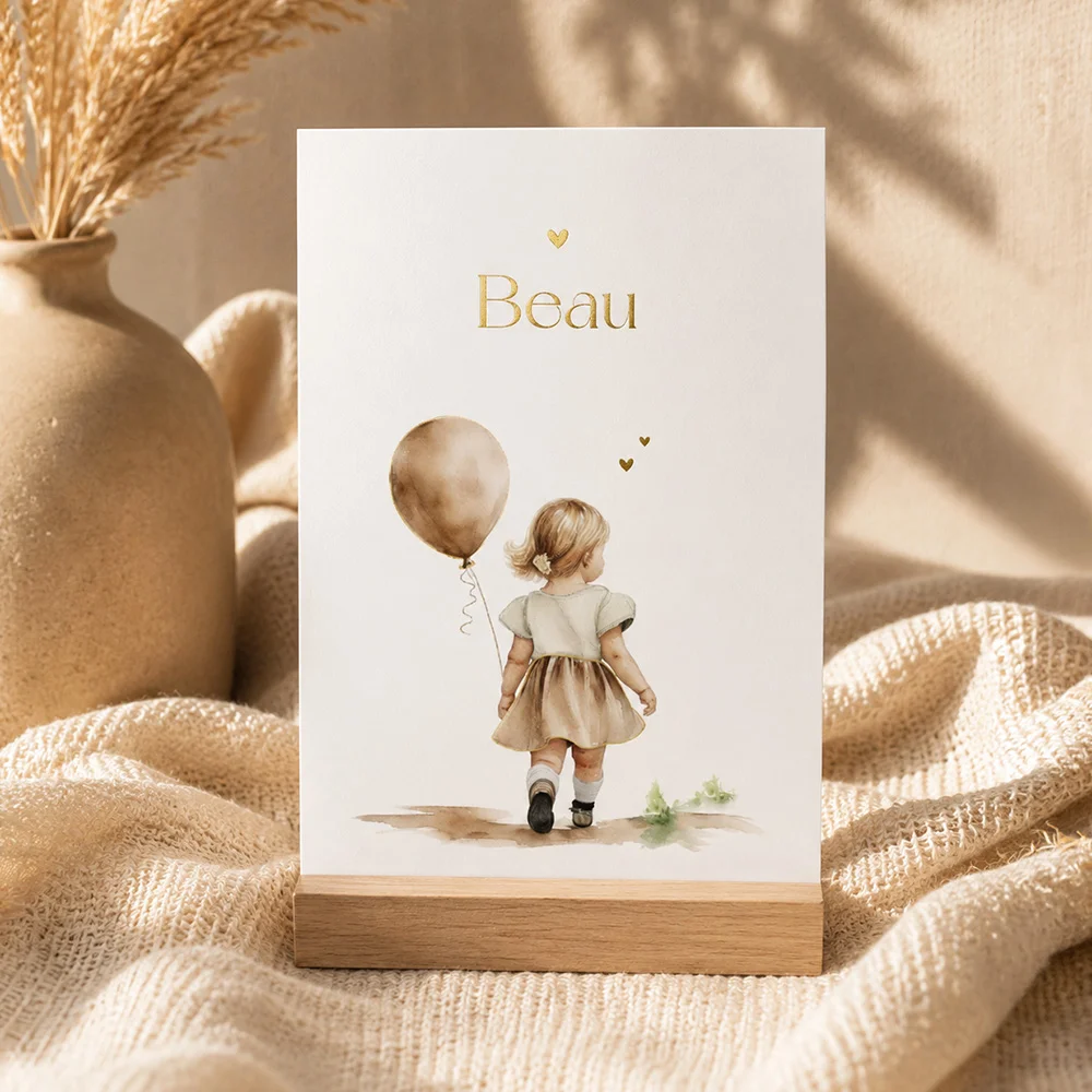 geboortekaartje top 5 bestseller beau