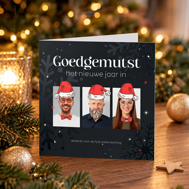 grappige zakelijke kerstkaarten