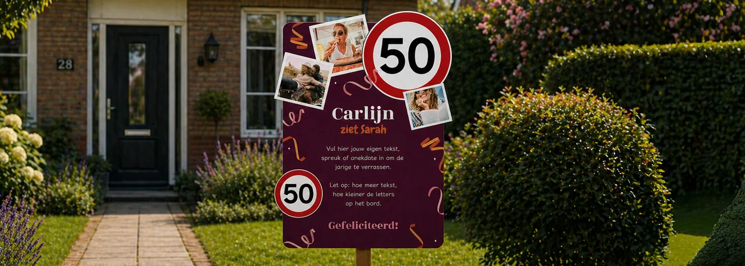 bord 50 jaar