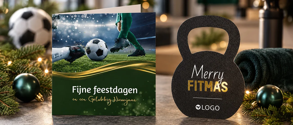 kerstkaart sport
